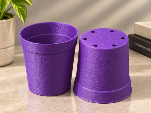 Mini Propagation Pots - Pack of 10 with drainage holes